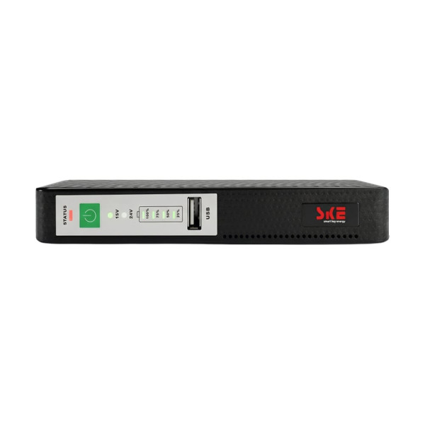 Джерело безперебійного живлення Mini UPS SKE POE-432N 8800mAh 5V/9V/12V/15V/24V/PoE, Li-ion 4*2.2Ah, для роутера та оптичного терміналу