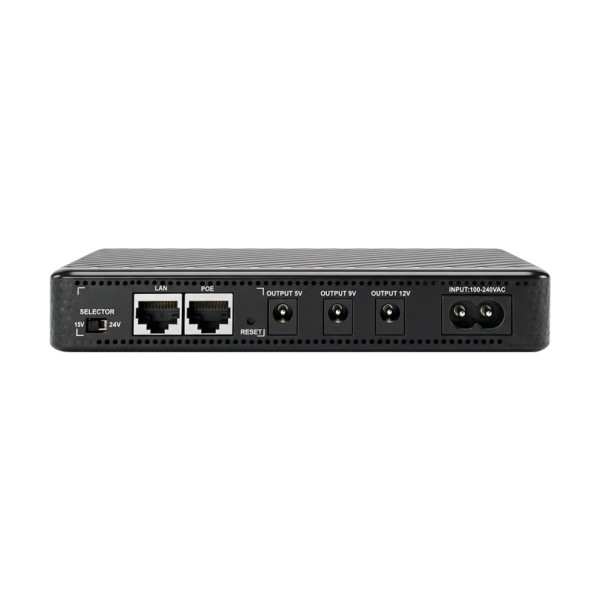 Джерело безперебійного живлення Mini UPS SKE POE-432N 8800mAh 5V/9V/12V/15V/24V/PoE, Li-ion 4*2.2Ah, для роутера та оптичного терміналу