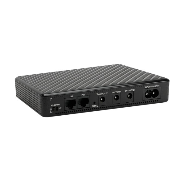 Джерело безперебійного живлення Mini UPS SKE POE-432N 8800mAh 5V/9V/12V/15V/24V/PoE, Li-ion 4*2.2Ah, для роутера та оптичного терміналу