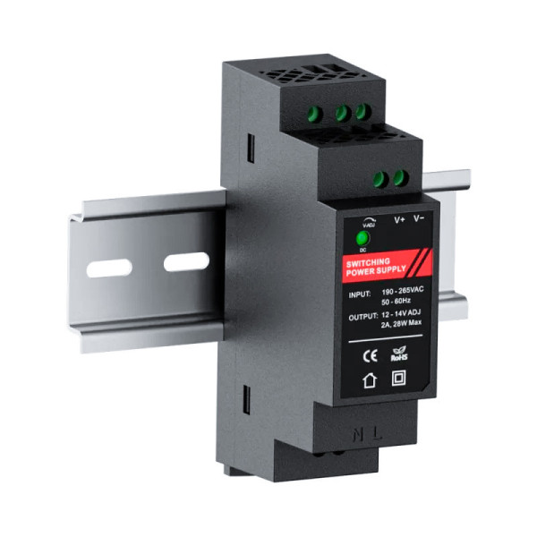 Блок безперебійного живлення 12В/2А SEVEN UPS-7921 DIN