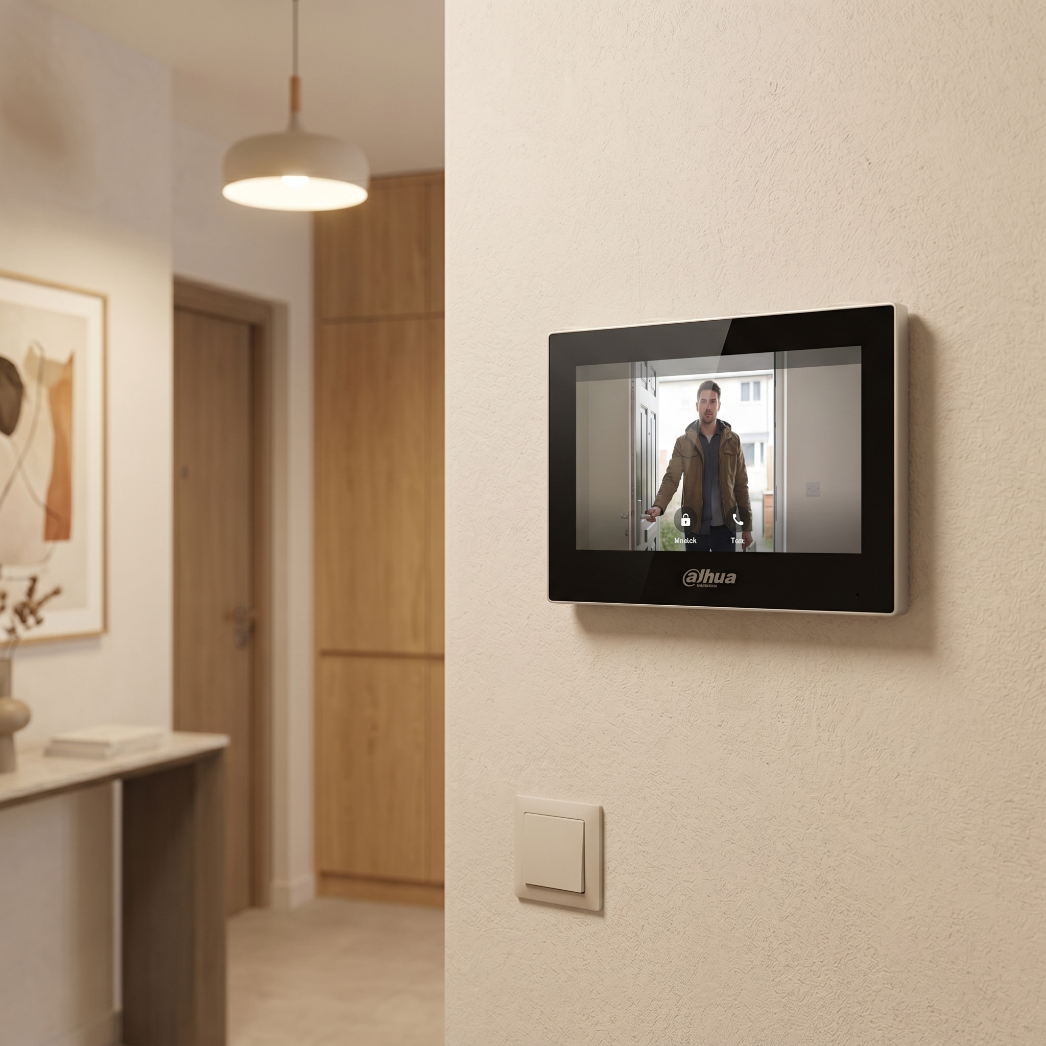 Короткий опис 7" IP монітора з Wi-Fi DHI-VTH2621G-WP