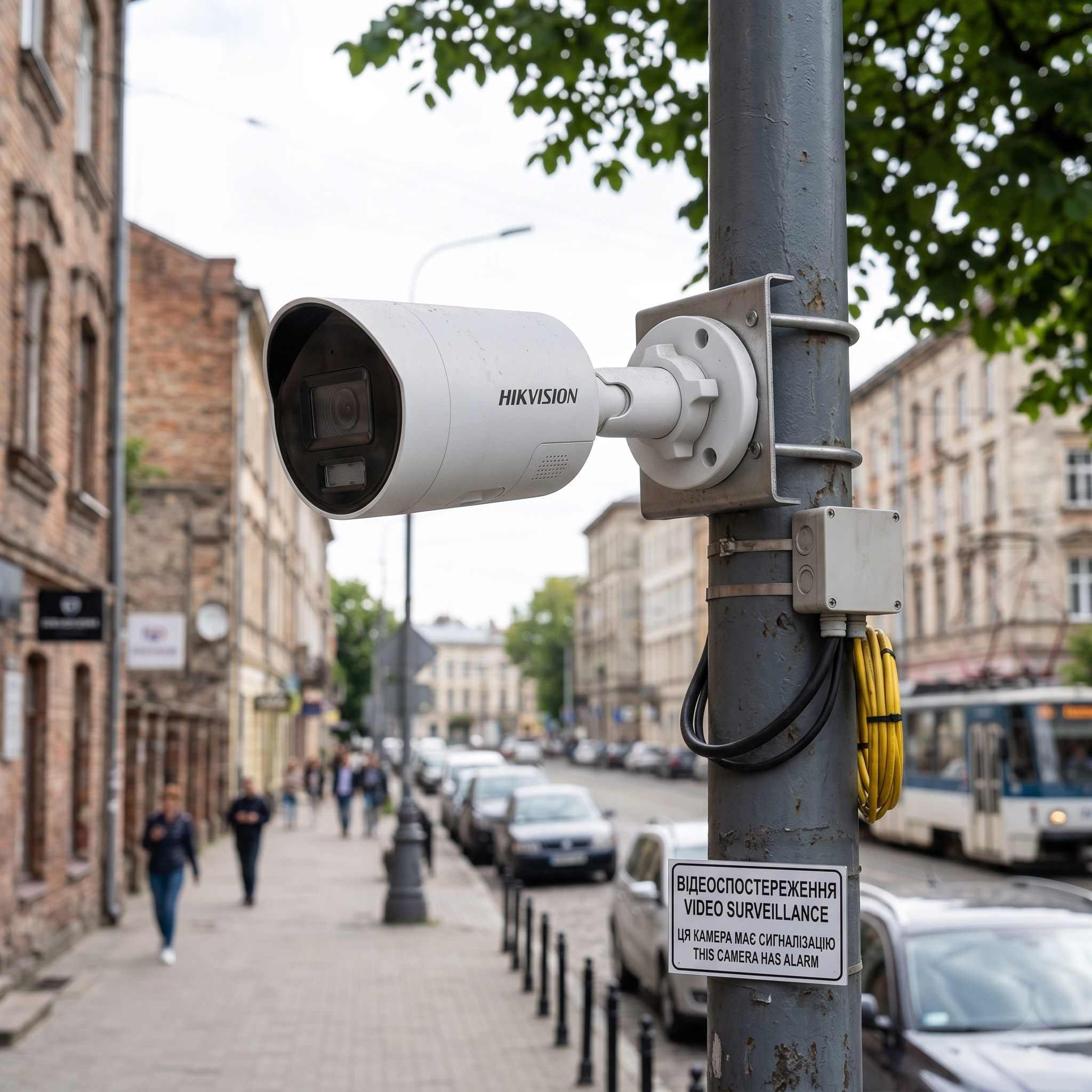 Короткий опис IP відеокамери Hikvision DS-2CD3046G3-LIU 4МП